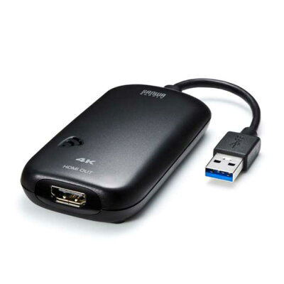SANWA SUPPLY USB3.0-HDMIディスプレイアダプタ4K対応 USB-CVU3HD2